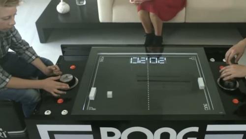 Table Pong Project : vidéo officielle de la table basse Pong