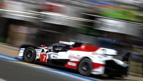 24H du Mans : la Toyota n°7 percute la Dragonspeed n°31
