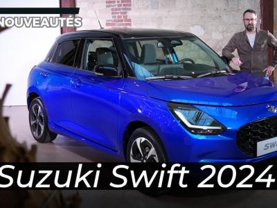 Nouvelle Suzuki Swift 2024 : premier contact avec la quatrième génération