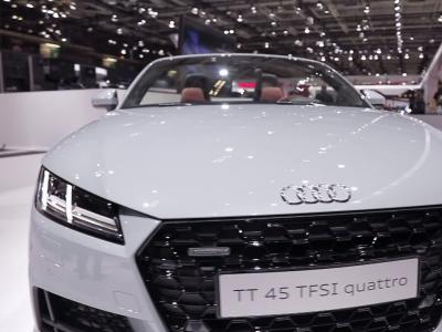 Mondial de l'Auto 2018 : l'Audi TT en vidéo