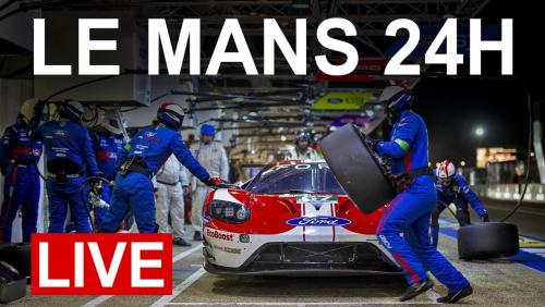 24 heure du Mans : la course en direct à bord des voitures Ford