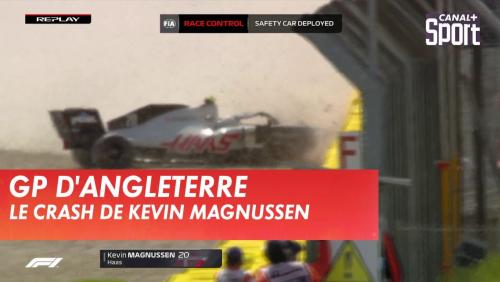 Le crash de Kevin Magnussen