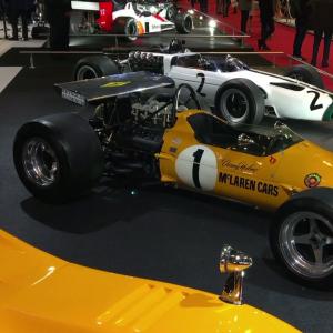 Salon Rétromobile 2018 - Rétromobile 2018 : McLaren M7A (1968)