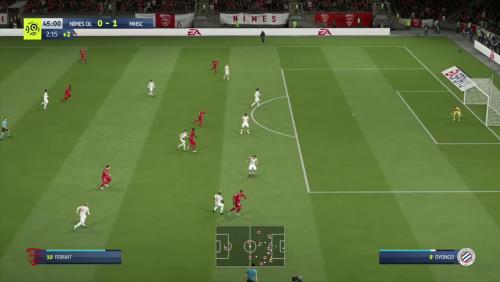  Nîmes Olympique - Montpellier HSC sur FIFA 20 : résumé et buts (L1 - 32e journée)