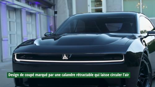 Dodge Charger Daytona SRT Concept (2022) : le concept de muscle car électrique en vidéo