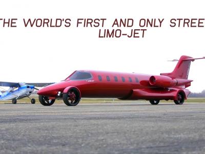 Limo-Jet : la limousine la plus improbable du monde à vendre