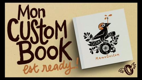 Mama Custom : et si on illustrait son nouveau livre “Custom art” ?