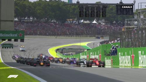 Grand Prix du Brésil de F1 : le replay du départ en vidéo !