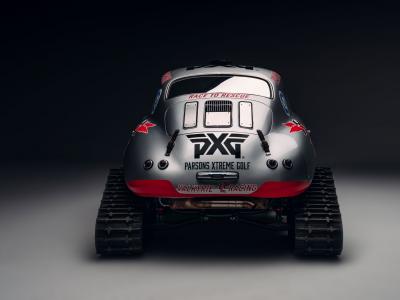 Porsche 356 Valkyrie Racing : la Porsche avec skis et de chenilles en vidéo
