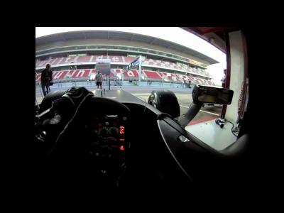 A bord d'une F1 à travers le regard de Luca Di Grassi