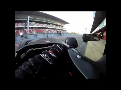A bord d'une F1 à travers le regard de Luca Di Grassi