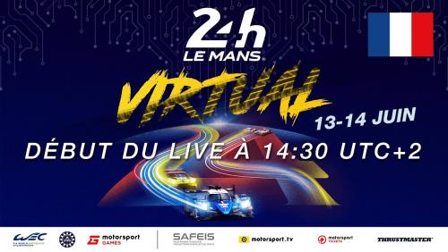 24H du Mans virtuelles : la course en direct