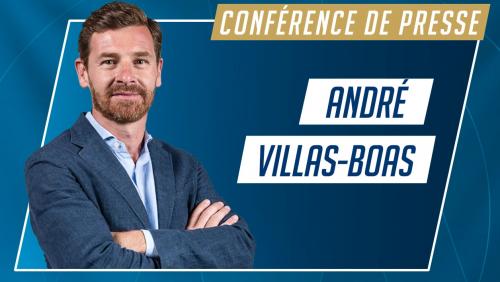 Marseille : la conférence de présentation d'André Villas-Boas en direct vidéo