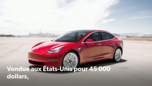 Tesla Model 3 : la voiture électrique baisse son prix