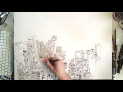 Empire State of Pen, un time lapse qui décoiffe