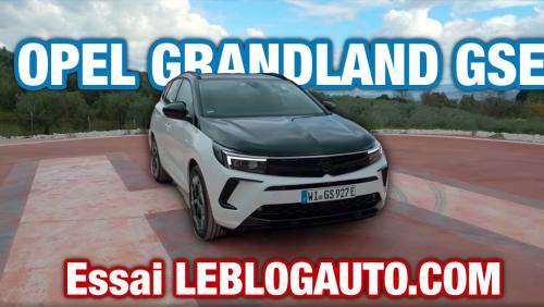 Essai Opel Grandland GSE