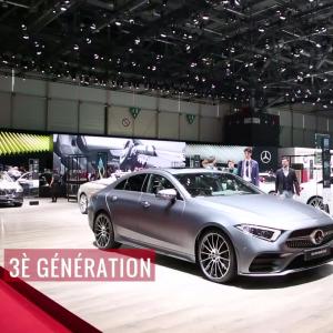Salon de Genève 2018 - La Mercedes CLS en vidéo depuis le salon de Genève 2018