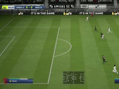 Amiens SC - Nîmes Olympique sur FIFA 20 : résumé et buts (L1 - 33e journée)