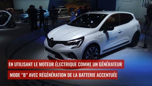 Renault Clio E-Tech : l’hybride au Brussels Motor Show 2020