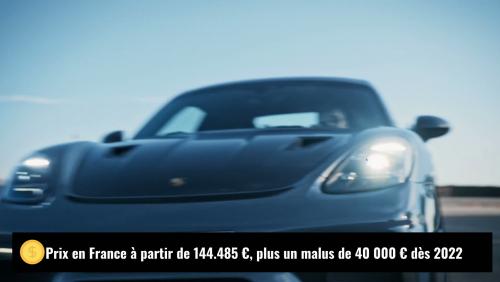 Porsche 718 Cayman GT4 RS : la sportive allemande en vidéo