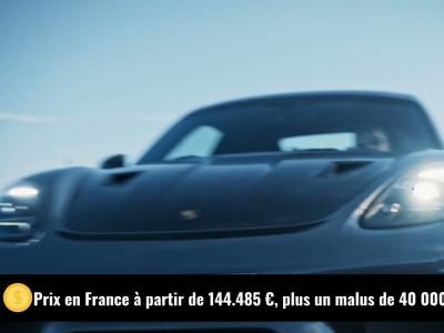Porsche 718 Cayman GT4 RS : la sportive allemande en vidéo