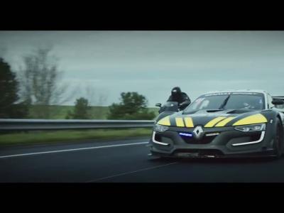 Jean Ragnotti et la Renault Sport RS 01 s'engagent dans la police