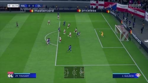 FIFA 20 : on a simulé RB Leipzig - Lyon de Ligue des Champions