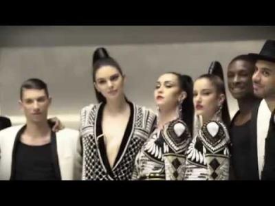Balmain x H&M – Behind the scenes at the campaign film starring Kendall Jenner