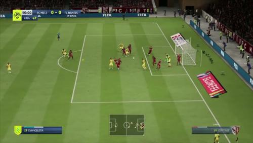 Ligue 1 : on a simulé Metz - Nantes sur FIFA 20