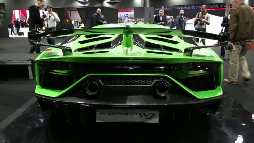 Mondial de l’Auto 2018 - Mondial de l'Auto 2018 : la Lamborghini Aventador SVJ en vidéo