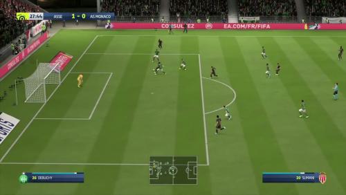 Saint-Etienne - Monaco : notre simulation sur FIFA 20