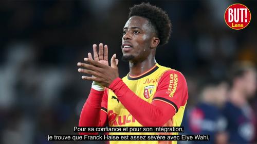 RC Lens : Haise est-t-il trop sévère avec Wahi ? 