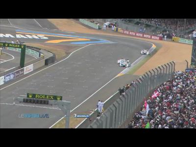 24H du Mans 2011 - Crash Audi McNish
