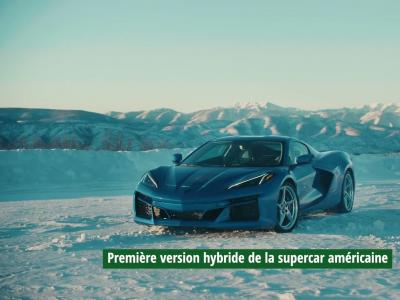 Corvette E-Ray (2023) : motorisation, performances, autonomie électrique et prix de la supercar Chevrolet