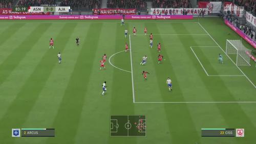 FIFA 20 : notre simulation de AS Nancy-Lorraine - AJ Auxerre (L2 - 37e journée) 