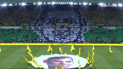 Nantes - Bordeaux : le vibrant hommage à Sala en vidéo