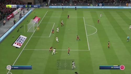 Montpellier HSC - Stade de Reims sur FIFA 20 : résumé et buts (L1 - 33e journée)