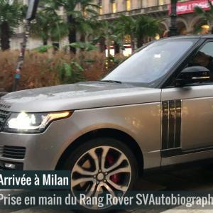 Road Trip à Milan en Range Rover - Shopping à l’italienne chez Tod's