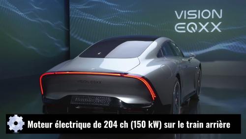 Mercedes-Benz Vision EQXX (2022) : le concept-car futuriste en vidéo