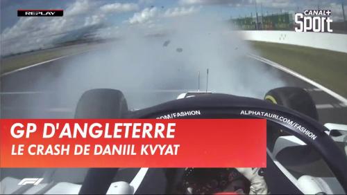 L'énorme crash de Daniil Kvyat