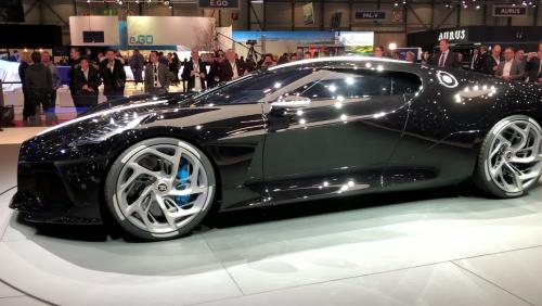 Salon de Genève 2020 - Salon de Genève 2019 : la Bugatti La Voiture Noire en vidéo
