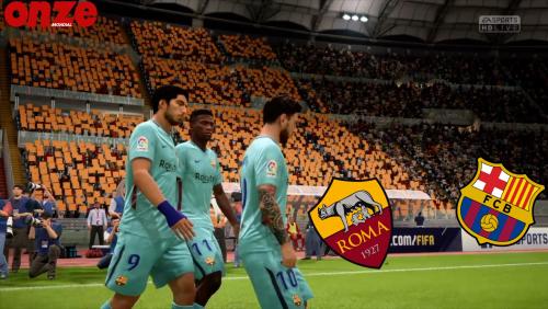 AS Roma - Barça : on a simulé le match et le vainqueur est...