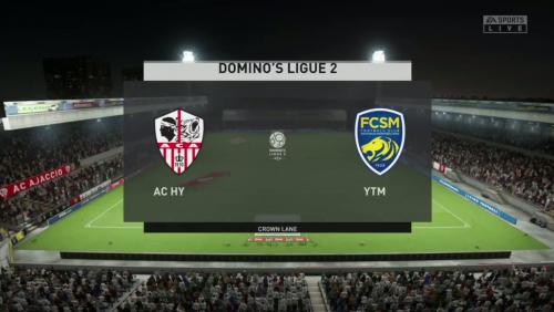 AC Ajaccio - FC Sochaux : notre simulation FIFA 20 (L2 - 30e journée)