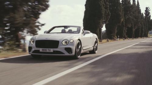 Bentley Continental GT Convertible : vidéo officielle de présentation