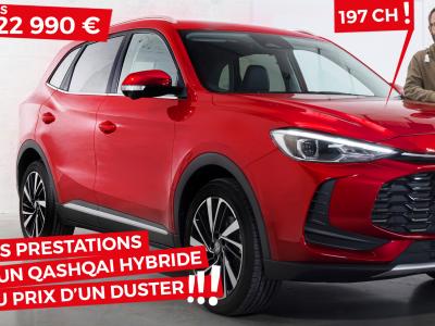 Nouveau MG ZS Hybrid+ : premier contact à bord du pire cauchemar du Dacia Duster