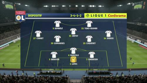 FIFA 20 : notre simulation de Bordeaux - OL (L1 - 3e journée)