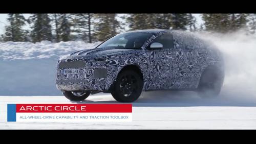 Le Jaguar E-Pace affronte tous les terrains avant sa présentation