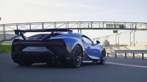 Bugatti Chiron Pur Sport : elle fait ses gammes sur circuit