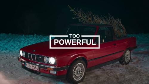 BMW nous souhaite un joyeux Noël grâce à l'unique M3 E30 pick-up