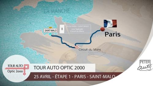 Tour Auto 2017 | Etape 1 : Paris - Saint-Malo